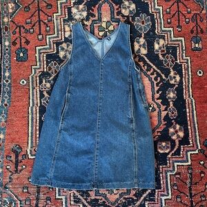Uniqlo Girls Denim shift dress